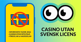 Online Casino Utan Svensk Licens - Fördelar och Risker